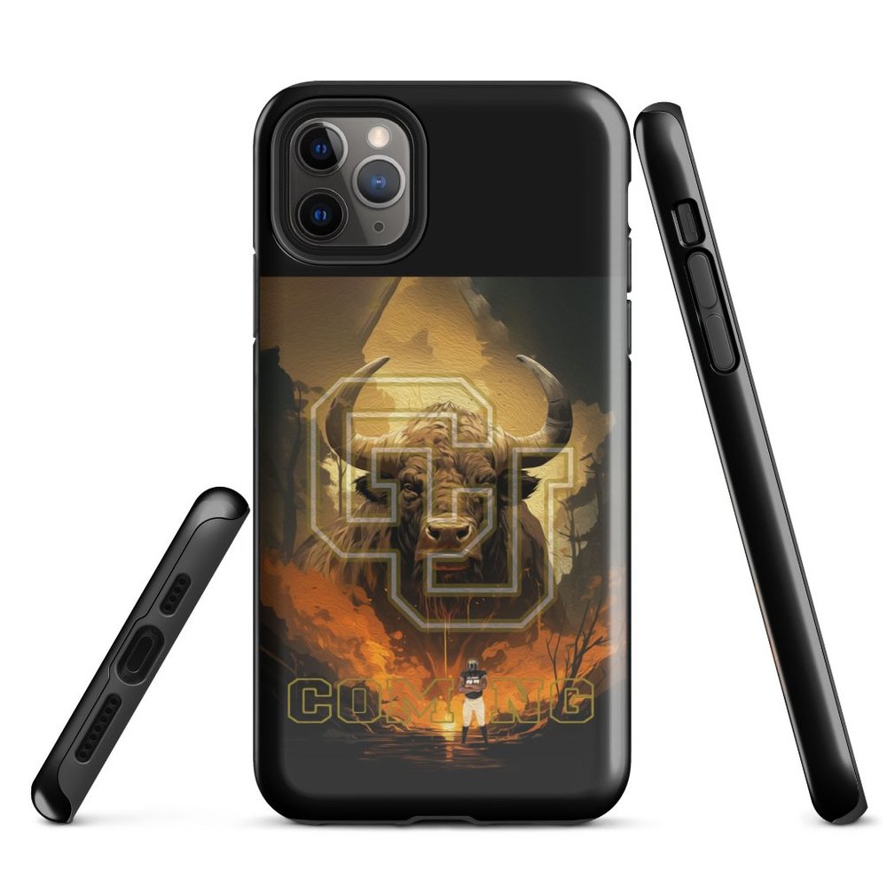 Colorado Buffaloes Football "Coming!" iPhone Cover